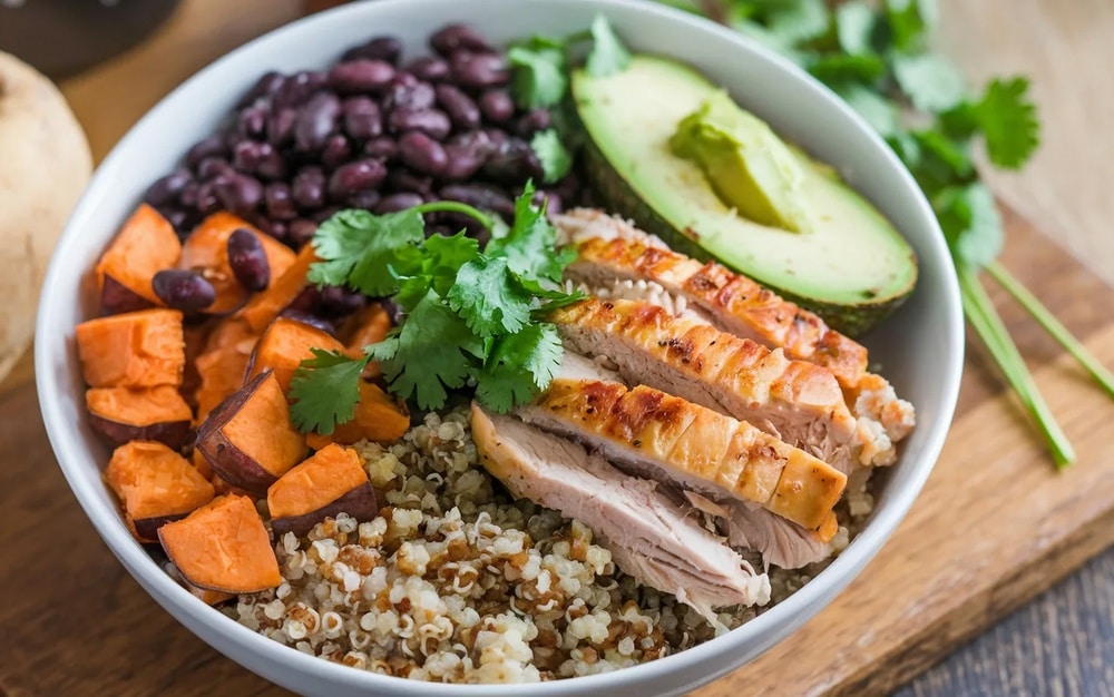 chicken power bowl